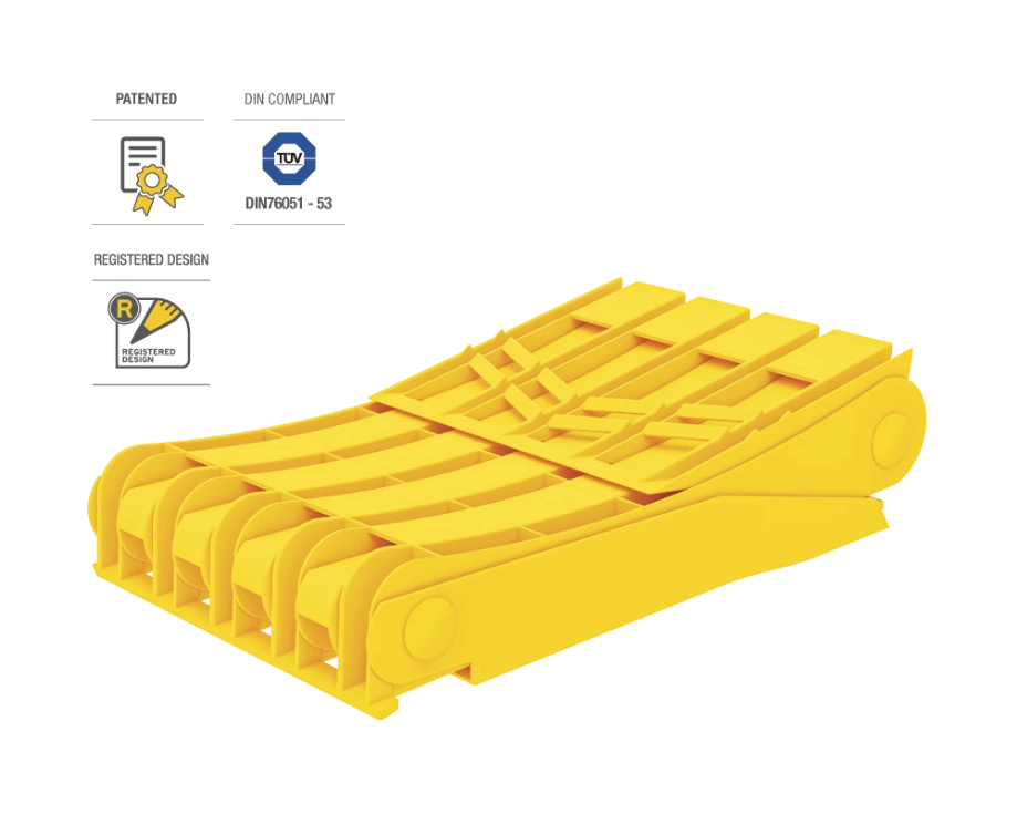 Foldable wheel chock | Origamy